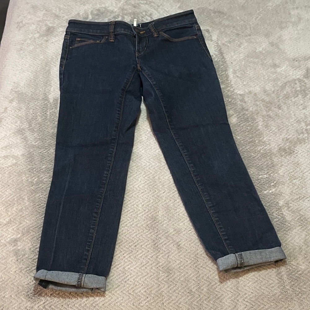 Dark Blue Women's Loft 25/0P Jeans EUC.